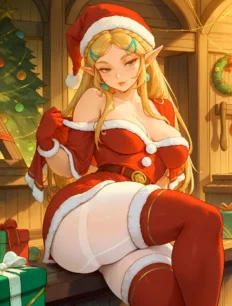 Princess Zelda hentai ai SFW preview 4