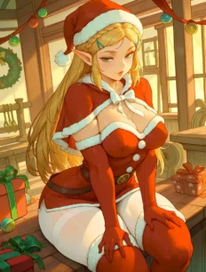 Princess Zelda hentai ai SFW preview 5
