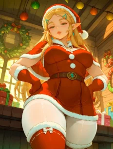 Princess Zelda hentai ai SFW preview 6