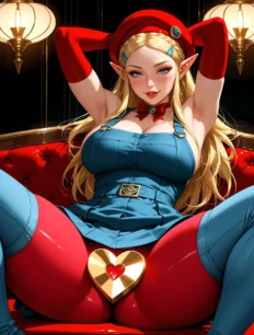 Princess Zelda hentai ai SFW preview 8