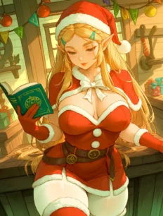 Princess Zelda hentai ai SFW preview 8