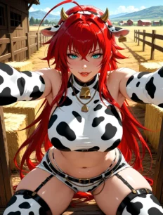 Rias Gremory hentai ai SFW preview 4