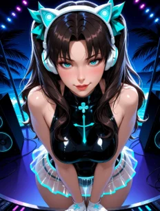 Tohsaka Rin hentai ai SFW preview 14