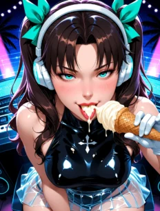 Tohsaka Rin hentai ai SFW preview 15