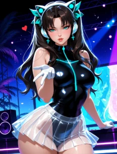 Tohsaka Rin hentai ai SFW preview 17