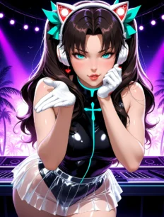 Tohsaka Rin hentai ai SFW preview 18