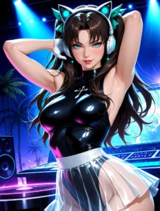 Tohsaka Rin hentai ai SFW preview 20