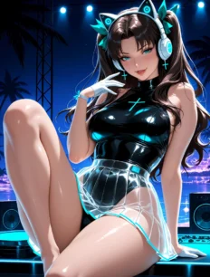 Tohsaka Rin hentai ai SFW preview 7