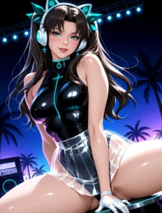 Tohsaka Rin hentai ai SFW preview 8