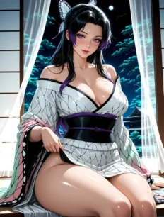 Kochou Kanae hentai ai SFW preview 3