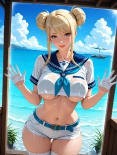 Lucy Heartfilia hentai ai SFW preview 10