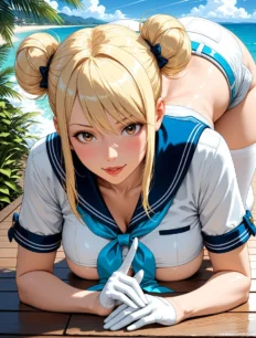Lucy Heartfilia hentai ai SFW preview 5