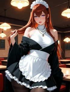 Makise Kurisu hentai ai SFW preview 12