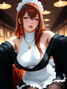 Makise Kurisu hentai ai SFW preview 23