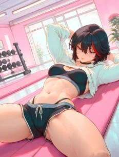 Matoi Ryuuko hentai ai SFW preview 7