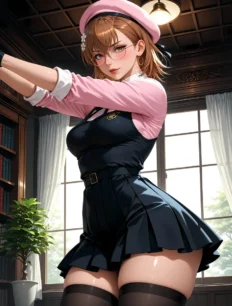 Misaka Mikoto hentai ai SFW preview 24