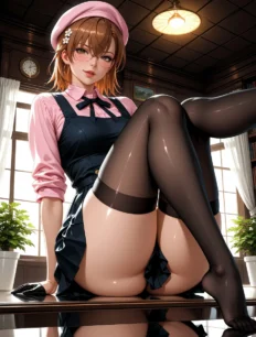 Misaka Mikoto hentai ai SFW preview 5