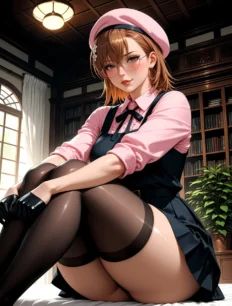 Misaka Mikoto hentai ai SFW preview 9
