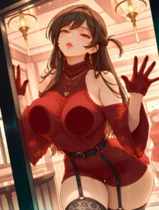 Mizuhara Chizuru hentai ai SFW preview 16