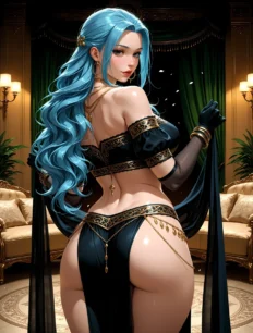 Nefertari Vivi hentai ai SFW preview 10