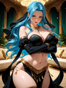 Nefertari Vivi hentai ai SFW preview 12