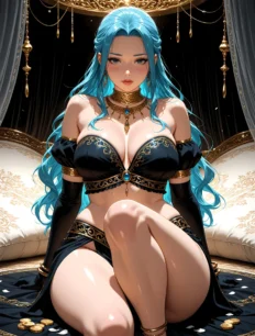 Nefertari Vivi hentai ai SFW preview 20