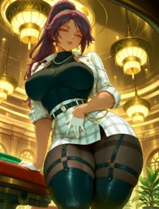 Shihouin Yoruichi hentai ai SFW preview 14