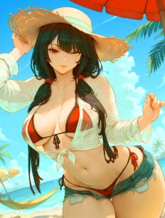 Tokisaki Kurumi hentai ai SFW preview 11
