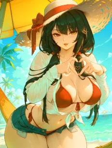 Tokisaki Kurumi hentai ai SFW preview 15