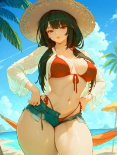 Tokisaki Kurumi hentai ai SFW preview 16