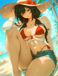 Tokisaki Kurumi hentai ai SFW preview 19