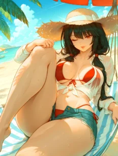 Tokisaki Kurumi hentai ai SFW preview 20