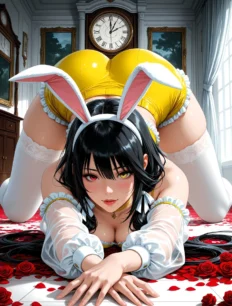 Tokisaki Kurumi hentai ai SFW preview 4