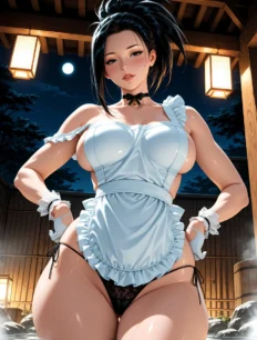 Yaoyorozu Momo hentai ai SFW preview 15