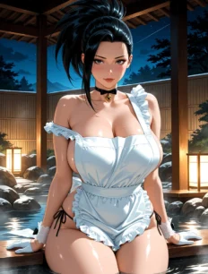 Yaoyorozu Momo hentai ai SFW preview 17