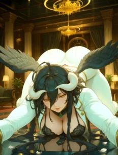 Albedo hentai ai SFW preview 14