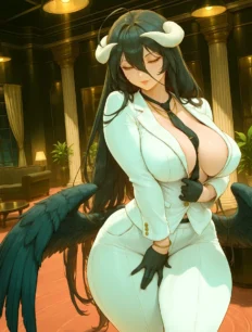 Albedo hentai ai SFW preview 17