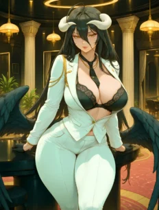 Albedo hentai ai SFW preview 18