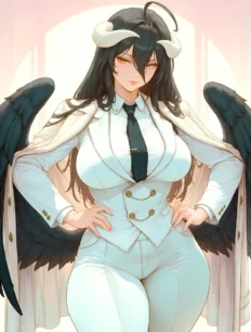 Albedo hentai ai SFW preview 1