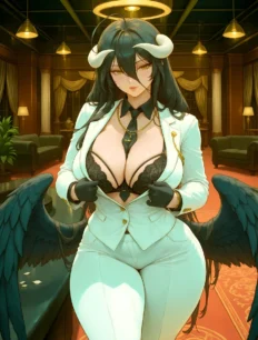 Albedo hentai ai SFW preview 21