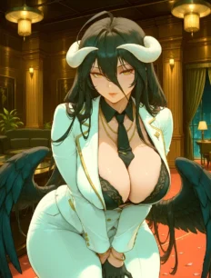 Albedo hentai ai SFW preview 2