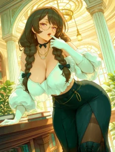 Hanekawa Tsubasa hentai ai SFW preview 25