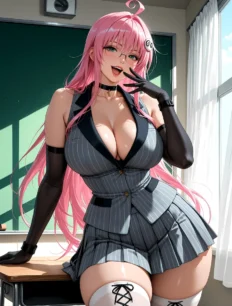 Lala Satalin Deviluke hentai ai SFW preview 12