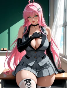 Lala Satalin Deviluke hentai ai SFW preview 15