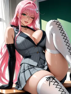 Lala Satalin Deviluke hentai ai SFW preview 3