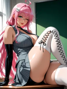 Lala Satalin Deviluke hentai ai SFW preview 4