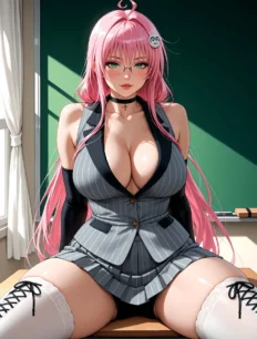 Lala Satalin Deviluke hentai ai SFW preview 7