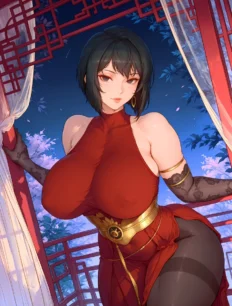 Shizune hentai ai SFW preview 12