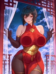 Shizune hentai ai SFW preview 1