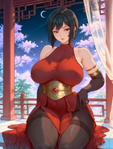 Shizune hentai ai SFW preview 4